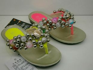  QSUKU2舒酷儿童鞋夏时尚夹趾凉鞋QS972（28-35码）