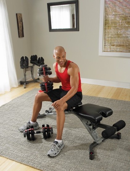 vleugels trainen met dumbells