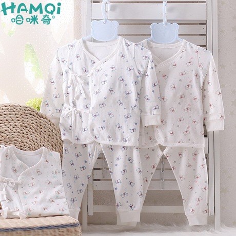 哈米奇婴儿新生儿衣服宝宝内衣睡衣纯棉和尚服