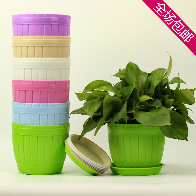 全新塑料树脂花盆室内阳台盆栽多肉绿萝植物陶