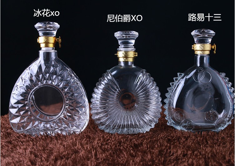 高档葡萄酒瓶红酒瓶插花空瓶子装饰玻璃洋酒瓶白酒瓶空酒瓶醒酒器|ruв категории посуда, до дна/бокал/вино, Декантер - от Buy2taobao.com для оказания профессиональной услуги покупки агента Taobao