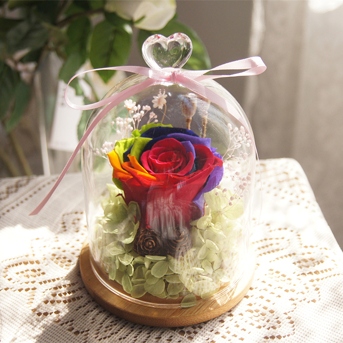diy永生花摆件玻璃罩进口真玫瑰饰品情人节礼盒创意闺蜜生日礼物在类目 鲜花速递/花卉仿真/绿植园艺, 永生花/干花, 永生花中 - 来自Buy2taobao.com提供专业的淘宝代购服务