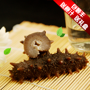  正一堂 高压即食海参 大连辽刺参淡干 礼盒 包邮送鲍汁送淡干海参