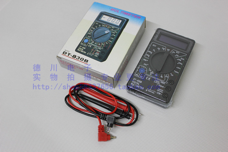 厂家直销 DT830B 数字万用表 万能表 测电压 电阻 二极管三极管在类目 五金/工具, 仪器仪表, 万用表中 - 来自Buy2taobao.com提供专业的淘宝代购服务