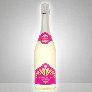  法国原装进口 水果味气泡酒 甜型起泡酒 华荔 荔枝味香槟 女士酒