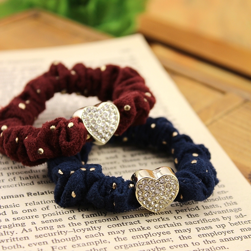 金点钻心 发绳...