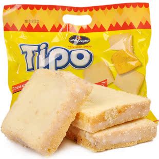  Tipo越南面包干300g白巧克力鸡蛋牛奶味饼干 进口零食品