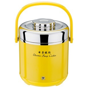 方圆电子提锅提桶饭盒便当盒保温桶电子加热全自动迷你电饭煲1.5L