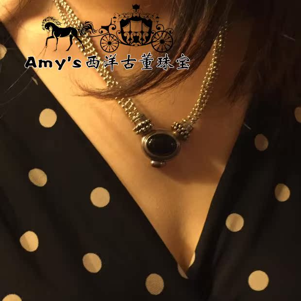 925纯银美国设计师ESPO大吊坠粗毛衣链古董项链vintage首饰男女|ruв категории Украшения,ювелирные изделия, кулон/кулон - от Buy2taobao.com для оказания профессиональной услуги покупки агента Taobao