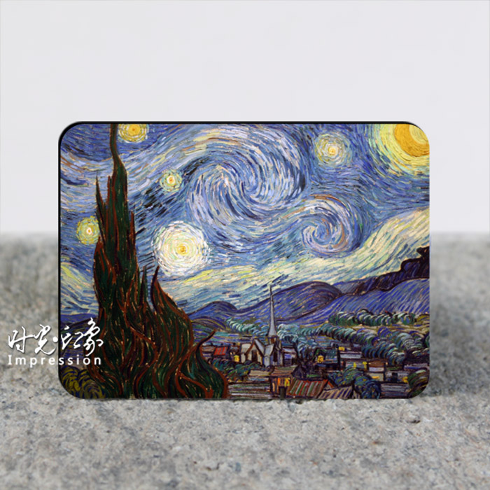名家油画梵高作品 星月夜 星空 冰箱贴创意个性订制 世界名画磁贴|msdalam kategori bekalan perayaan/hadiah, produk budaya dan kreatif, Budaya dan kreatif magnet peti sejuk - dari Buy2taobao.com untuk memberikan perkhidmatan ejen Taobao profesional membeli