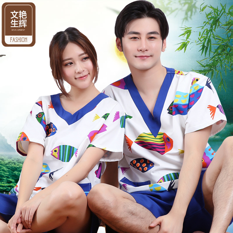 lovers pure cotton Khan steam service Female models Sauna suits Beauty services man Foot Large Bath clothes suitin the Home Daily , Towel/Bath towel/Bathrobes , Bath skirt/Bathrobes/Bathrobe category - from Buy2taobao.com to provide professional Taobao agent buy service