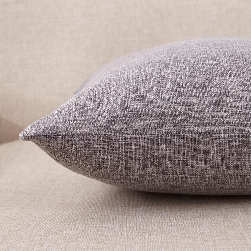 45x45 Jacket without core 40x40 Cushion Solid Flax Square Pillows 50x Pillowcase Blending Simplicityin the Home Fabric , Pillow/Pillow category - from Buy2taobao.com to provide professional Taobao agent buy service