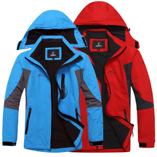 Exclusive discount # cheap cat # male female outdoor waterproof and breathable outdoor coat couple Andes mountaineering clothing rain