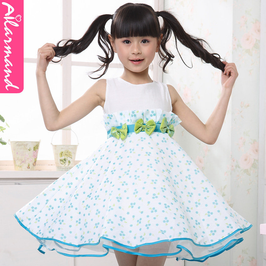 2013夏季新款公主裙韩版<em>女童连衣裙个性</em>印花