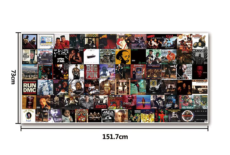 OLDSCHOOL HIPHOP 90sRAP selected Album cover posterin the Home accessories , Photo/Photo Wall , Photo/Picture card category - from Buy2taobao.com to provide professional Taobao agent buy service