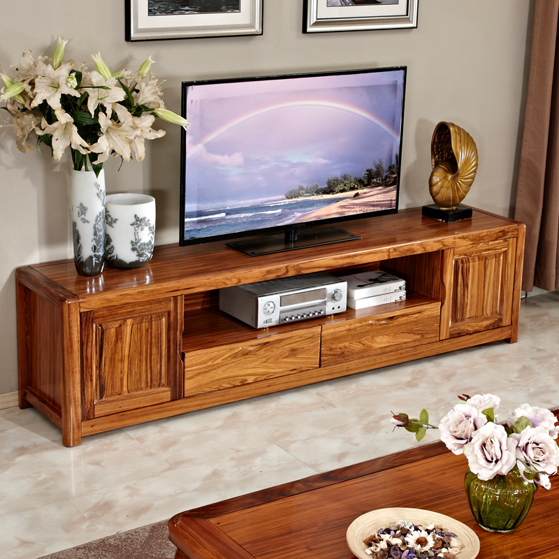 Ugyen wood TV cabinet high-grade All solid wood Cabinet Modern Chinese 2.2 a living room Simplicity solid wood TV cabinetin the Residential furniture , Cabinet , TV cabinet category - from Buy2taobao.com to provide professional Taobao agent buy service