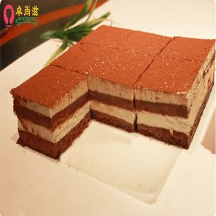  尚滋 约翰丹尼提拉米苏蛋糕8寸9片/生日婚礼蛋糕 免邮江浙沪皖