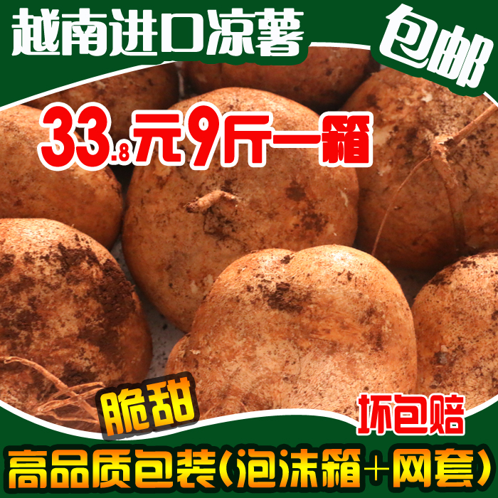新鲜凉薯白地瓜现挖沙葛土地瓜蔬菜水果8斤包邮在类目 水产肉类/新鲜蔬果/熟食, 新鲜蔬菜/蔬菜制品, 新鲜蔬菜, 其它中 - 来自Buy2taobao.com提供专业的淘宝代购服务