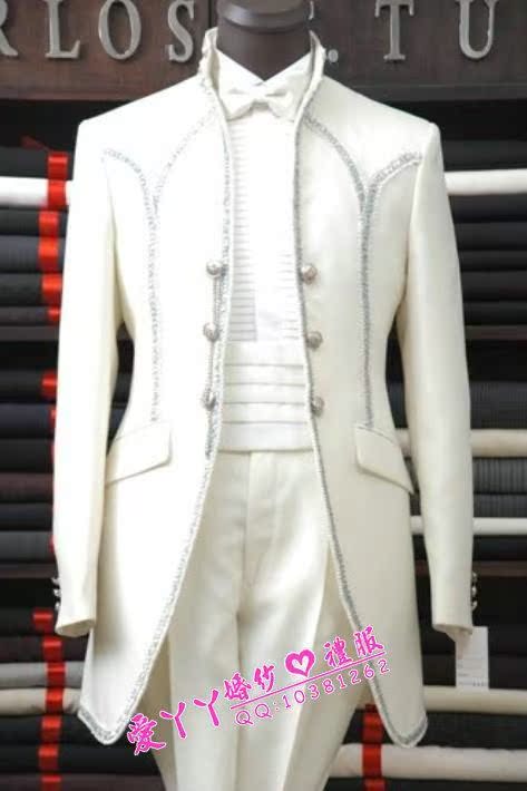 四件套 男士礼服 结婚礼服 拍照礼服 演出服 舞台服 影楼服装5039 四件套 男士礼服 结婚礼服 拍照礼服 演出服 舞台服 影楼服装5039