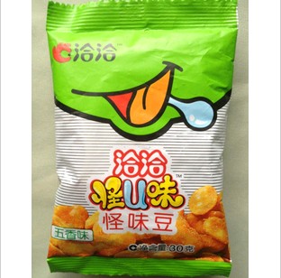 洽洽怪味豆恰恰怪u味 蚕豆90包*30克 五香味整箱包邮江浙沪70元