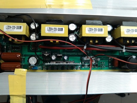 24V-220V-3000W纯正弦波逆变器套件散件,贴