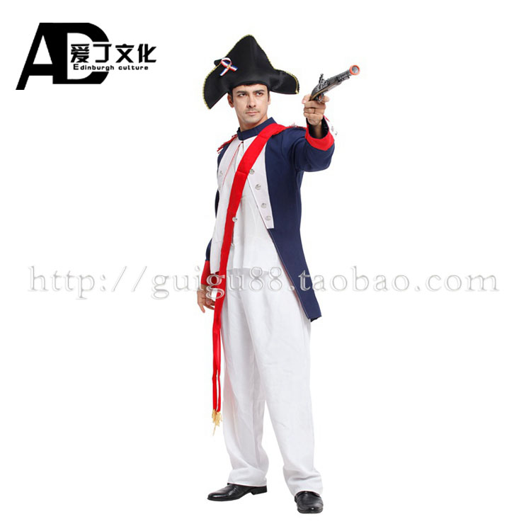 万圣节cosplay化装舞会表演拿破仑装 法国贵族装拿破仑军装|msdalam kategori mod main/animasi/Zhou Bian/cos/permainan papan, Parti/Magic Supplies, alat pihak/hiasan, pakaian - dari Buy2taobao.com untuk memberikan perkhidmatan ejen Taobao profesional membeli