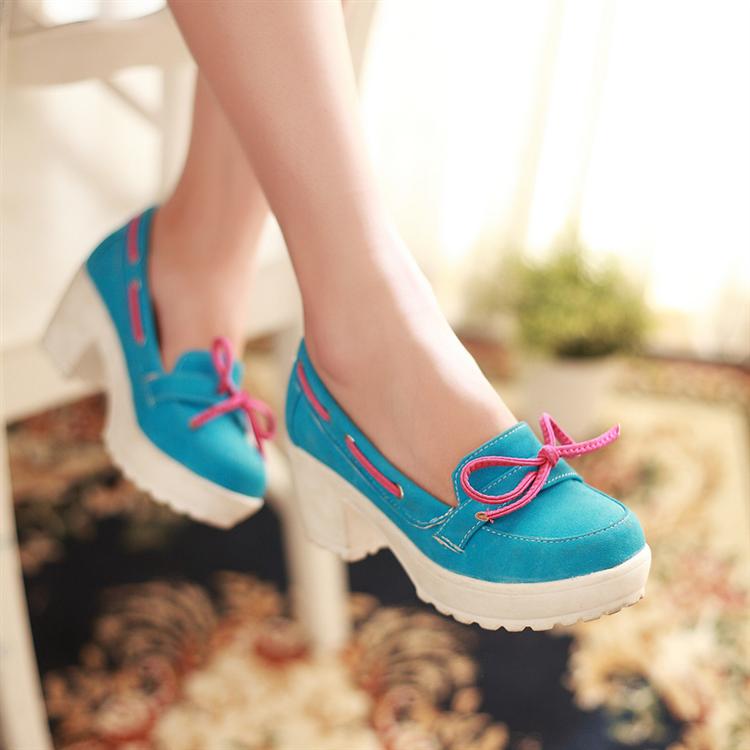 欧美范学院风女鞋...