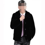 淘宝聚划算购物仿衣冬装 <em>男士</em>新品 米字旗拼接