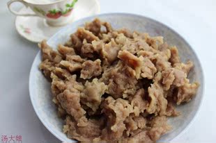  当天现做现卖保证新鲜 温州风味 苍南牛肉羹（熟）真空包装