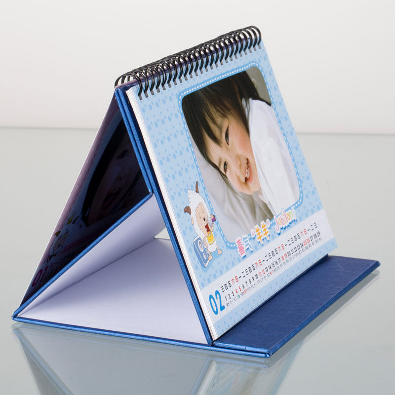 淘宝有福旗舰2014年宝宝<em>照片</em>台历定制 diy定做