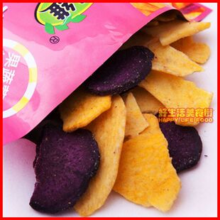  品维 果蔬脆片 蔬果干 果蔬脆果蔬干 蔬菜干 多彩甘薯脆片40g克