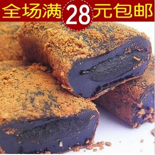  台湾雪之恋麻薯 黑糖味手造麻薯三叔公麻薯饼180g糕点点心满包邮