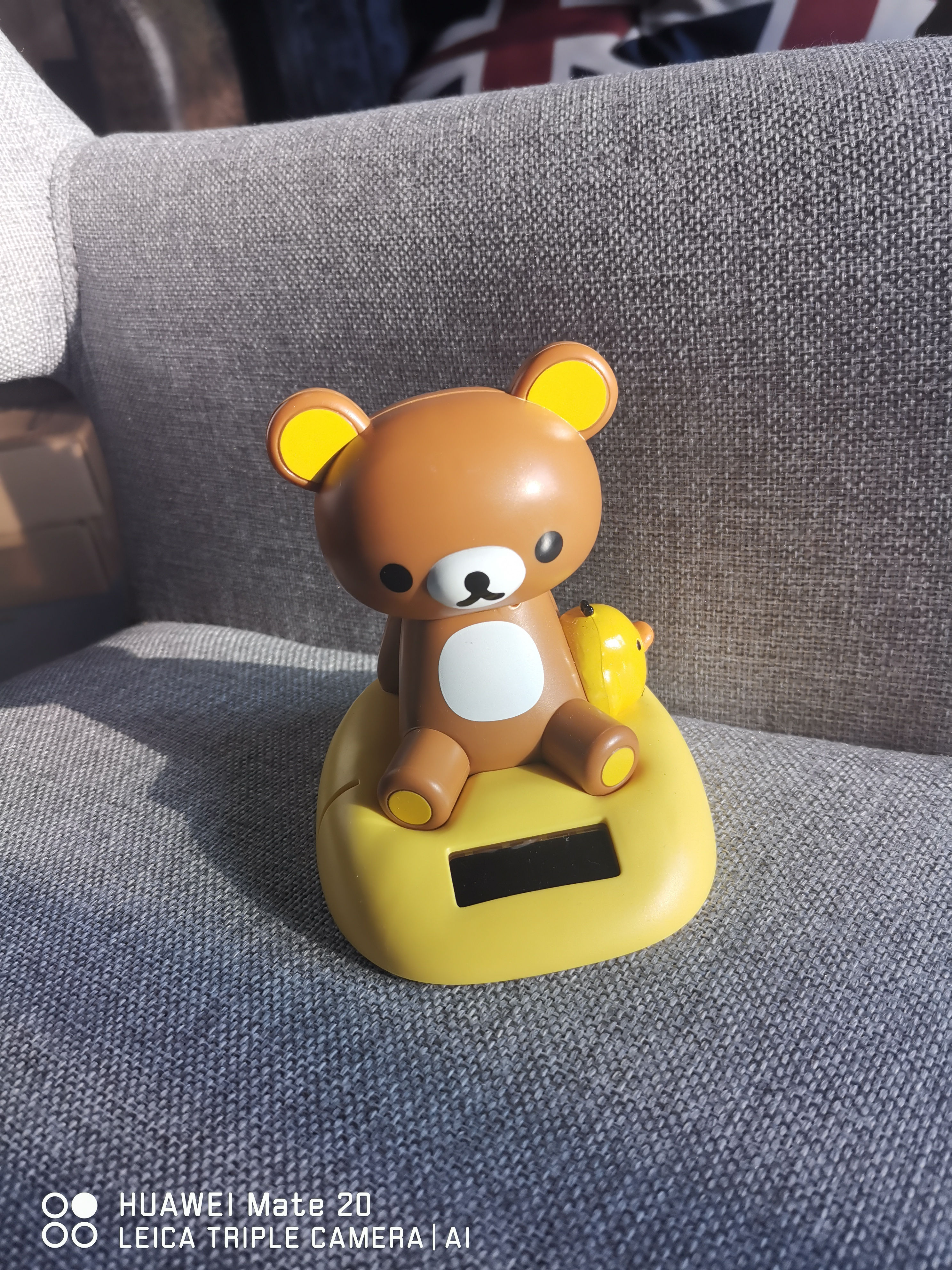 日本正版 輕松熊 rirakuma 太陽能搖頭車載擺件 創意卡通在類目 家居飾品, 創意飾品, 太陽能娃娃中 - 來自Buy2taobao.com提供專業的淘寶代購服務