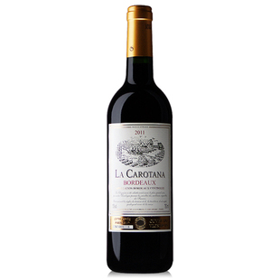  品尚红酒 法国进口红酒 波尔多AOC 卡鲁塔纳干红葡萄酒