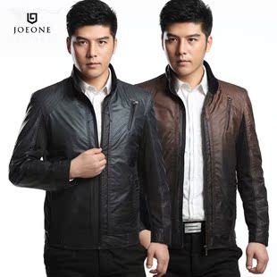  直筒型0139028立领休闲夹克JOEONE拉链门襟商务渐变男装 九牧王