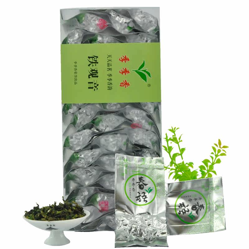 铁观音 安溪铁观音浓香型特级铁观音500g包邮季季香茶叶 买一送一