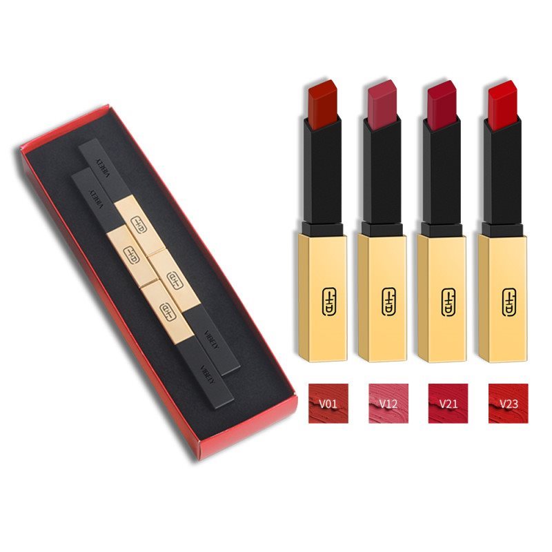 Jia Qi Li recommend Gilt Box 4 VIBELY bullion Set box Same item Lipstick quality goodsin the Makeup/Perfume/Beauty tools , Lipstick/Lipstick category - from Buy2taobao.com to provide professional Taobao agent buy service