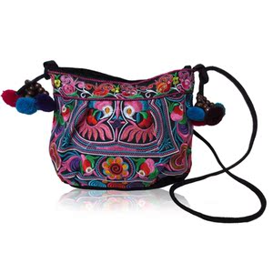 民族风包包 独家首发云南双面苗绣刺绣斜挎包