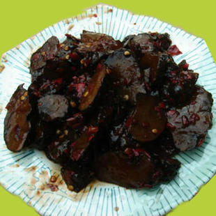  湖南常德特产 桃源菜市场自制私房坛子菜酱洋姜好吃的美食250g