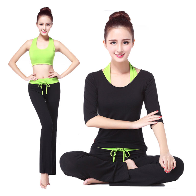 Yoga suit Autumn and winter suit Three Fitness wear modal Athletic Wear Show thin pure cotton the republic of korea Dance costumein the Sports/Yoga/Fitness/Fans supplies , Yoga , Yoga clothes category - from Buy2taobao.com to provide professional Taobao agent buy service