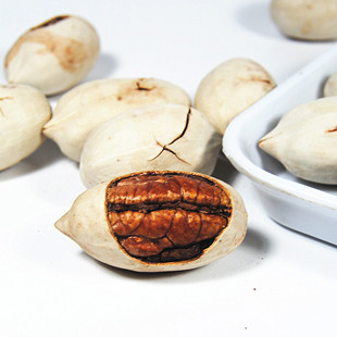  白老八碧根果250g 椒盐味长寿果 美国山核桃 坚果炒货零食