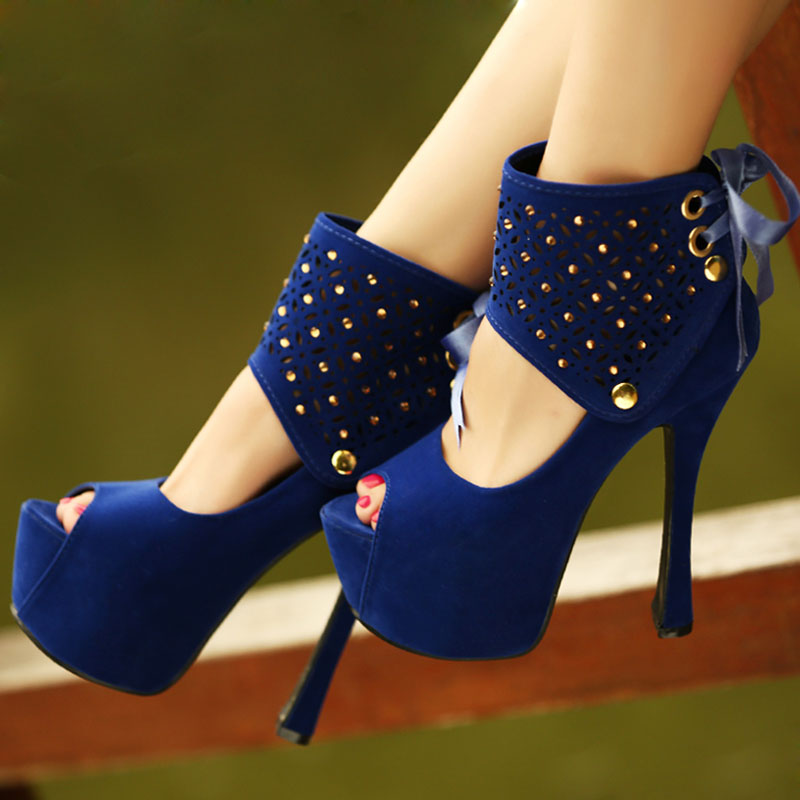 16cm<em>高跟鞋</em>粗跟商品信息清晰<em>大图</em> 16cm<em>高跟</em>