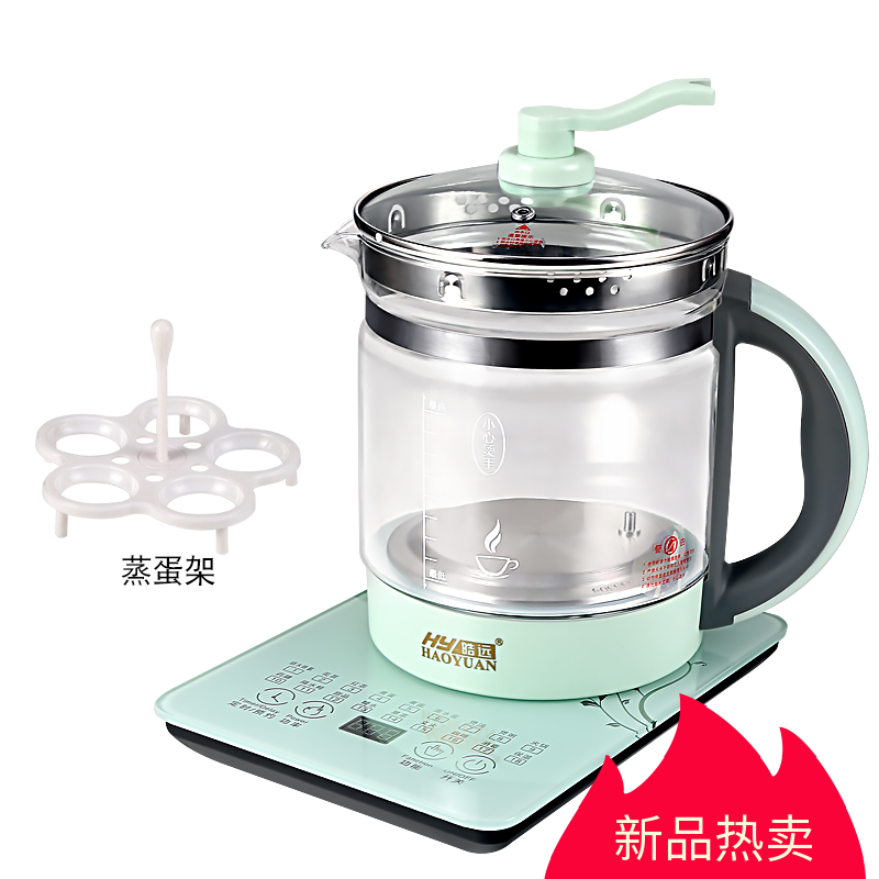 Hao far Health pot fully automatic thickening Glass multi-function electrothermal Kettle Flowers Teapot household Tea making facilities Miniin the Kitchen Appliances , Health/Health/Medicine or pot category - from Buy2taobao.com to provide professional Taobao agent buy service