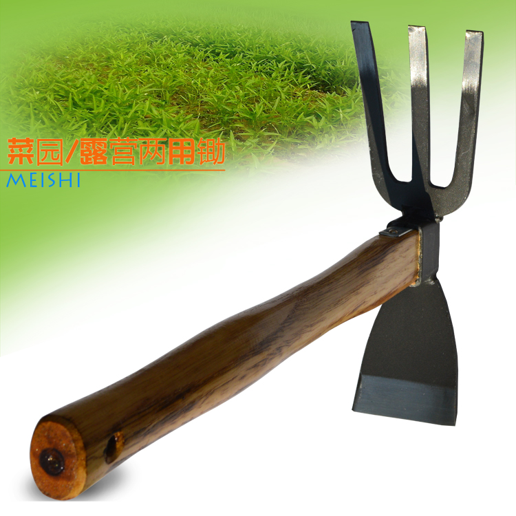 园艺种花锄头防脱落两用锄头松土花锄农用种菜工具全钢木柄锄头在类目 农机/农具/农膜, 农业工具, 锄头中 - 来自Buy2taobao.com提供专业的淘宝代购服务