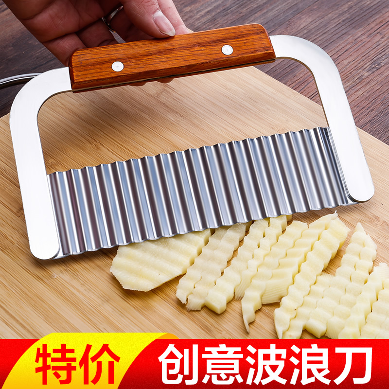 不锈钢土豆刀波浪刀狼牙切条器切菜器切薯条波纹刀切花式薯条刀|msdalam kategori dapur/memasak Appliances, Alat dapur/Penyimpanan dapur, Pelbagai fungsi peranti sayur-sayuran - dari Buy2taobao.com untuk memberikan perkhidmatan ejen Taobao profesional membeli