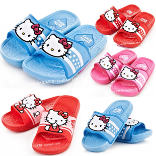  包邮正品Hello Kitty 公主中童夏季凉拖鞋儿童凉拖鞋防滑女童拖鞋