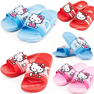  包邮正品Hello Kitty KT猫大童夏季凉拖鞋儿童凉拖鞋防滑女童拖鞋