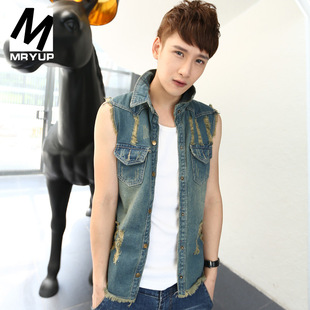 <em>牛仔马甲男韩版</em>【正品秒杀】,<em>牛仔马甲男韩版</em>