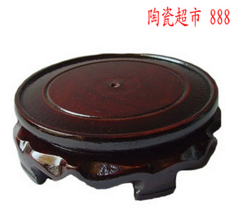 Jingdezhen Ceramic Small vase fish tank Dedicated base Porcelain parts woodiness double-deck basein the Home accessories , Vase/Flower/Artificial flowers/Imitation jewelry , Flower/Vase , Other flower category - from Buy2taobao.com to provide professional Taobao agent buy service