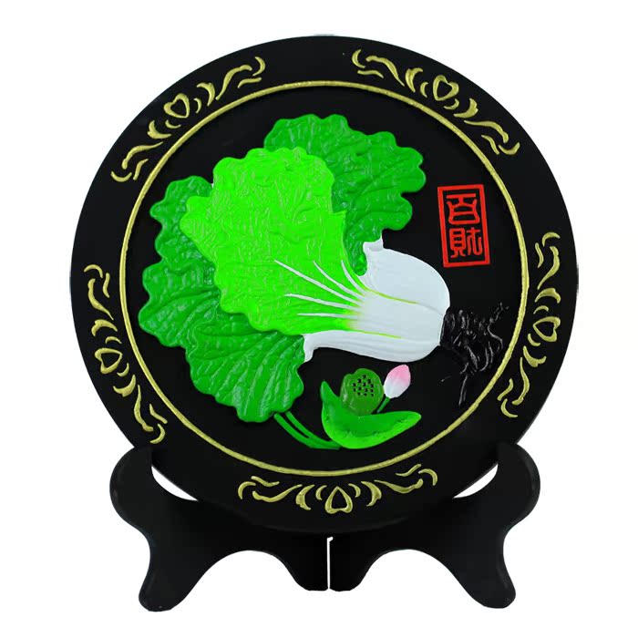 whole country Chinese cabbage One hundred Choi Activated carbon carving technology ornament Decoration Housewarming originality marry giftin the Home accessories , Carving , Carbon carving (Free hanging plate) category - from Buy2taobao.com to provide professional Taobao agent buy service
